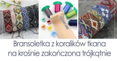 Grafika promocyjna wydarzenia Bransoletka tkana na krośnie – warsztaty w Warszawie