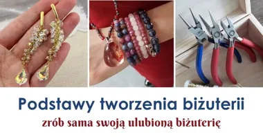 Grafika promocyjna wydarzenia Warszawa: Podstawy tworzenia biżuterii – warsztaty handmade [4,5 h]