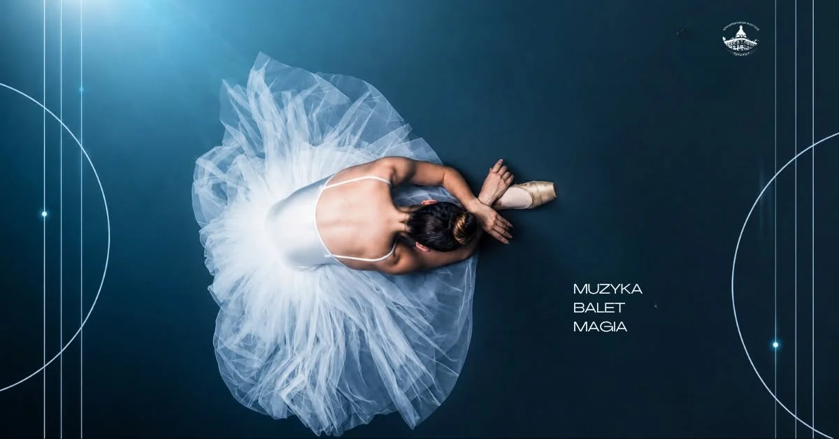Grafika promocyjna wydarzenia BAJKI BALETOWE – ŚPIĄCA KRÓLEWNA w Warszawie