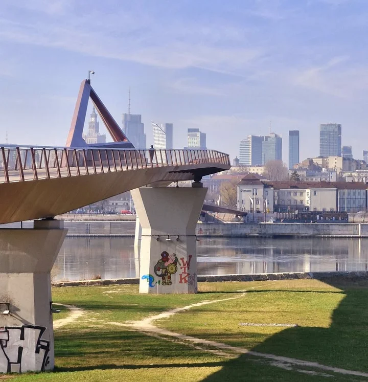 Grafika promocyjna wydarzenia Warszawa: najlepsze miasto świata — autorska wycieczka Pawła Szczerkowskiego