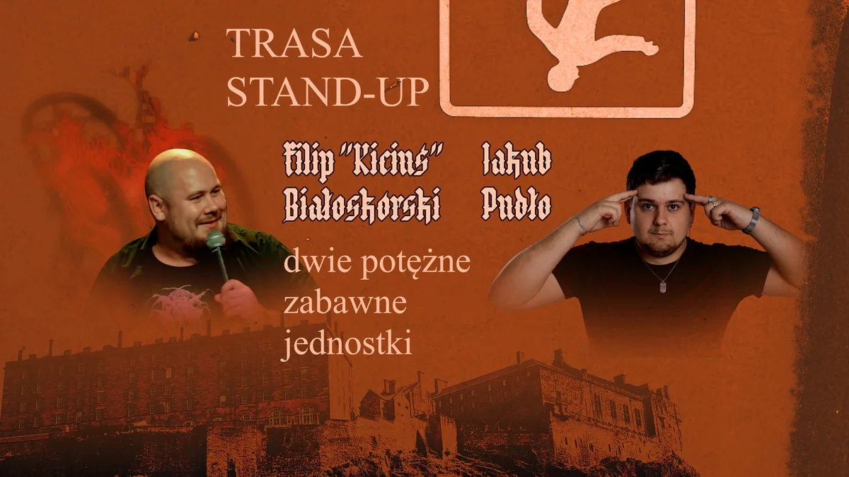 Grafika promocyjna wydarzenia Filip „Kiciuś” Białoskórski i Jakub Pudło – nowe materiały