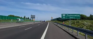 Węzeł Przyborowice już otwarty. Na S7 wciąż obowiązuje niższa prędkość