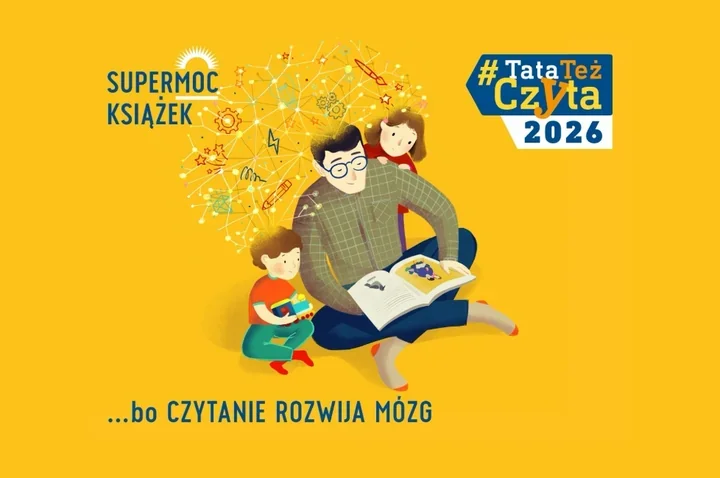 Czytanie podkręca mózg - Warszawa otworzyła #TataTeżCzyta2026