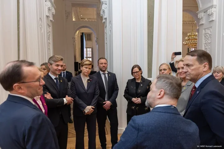 Dyplomaci z Bałtyku w Pałacu Rzeczypospolitej - kiedy polityka spotkała biblioteczne skarby