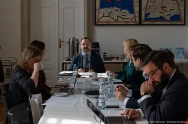 Biblioteczne decyzje w Pałacu Rzeczypospolitej - ruszyły nowe analizy zbiorów