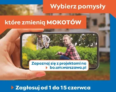 Mokotów stawia na sąsiedzkie pomysły - 97 projektów czeka na głos