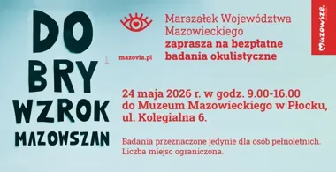 Darmowe badania wzroku w Płocku. Mogą wykryć także groźne choroby oczu