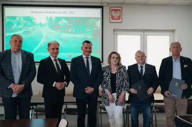 Przy drodze 744 powstanie chodnik. Do przedszkola będzie bezpieczniej