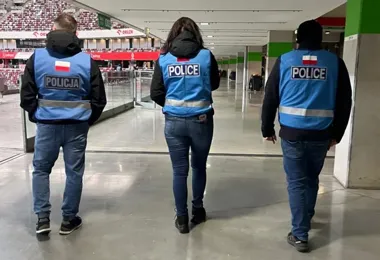 Na stadionie pilnował 56 tysięcy kibiców - dziś uczy przyszłych policjantów