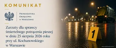 Zarzuty po śmiertelnym potrąceniu pieszej na warszawskich Bielanach