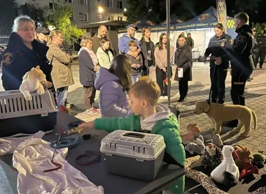 Mandat, blokada i smogowóz przyciągnęły tłumy na Młynarską