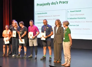 Warszawska straż miejska straciła pierwsze miejsce, ale wróciła z medalami