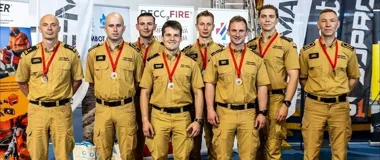 Mazowieccy strażacy sięgnęli po wicemistrzostwo w piekielnie trudnym finale