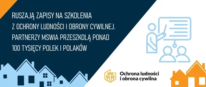 Rusza fala szkoleń z bezpieczeństwa. Przejdzie je ponad 100 tysięcy osób