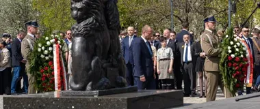 Żonkile i marsz pamięci przypomniały o powstańcach getta warszawskiego