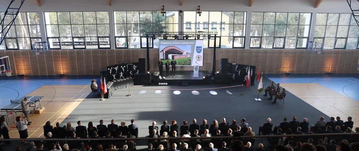 Arena Łaskarzew łączy sport z miejscem doraźnego schronienia