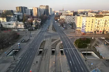 Zniknęło podziemne przejście, a Młynów dostał zielone skrzyżowanie