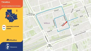 Na Żelaznej zmieni się organizacja ruchu. Prace potrwają do końca roku