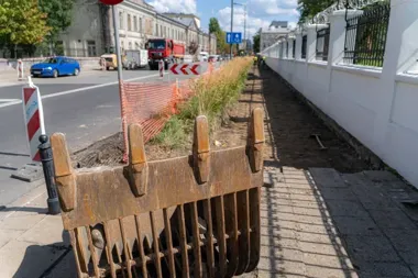 Koszykowa przechodzi remont. Prace ruszyły między Lindleya a Krzywickiego