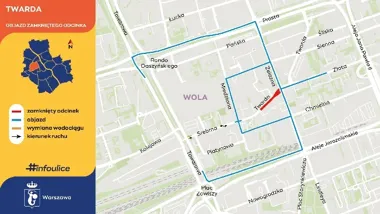Na Żelaznej szykują się zmiany. Skrzyżowanie zyska nowe światła