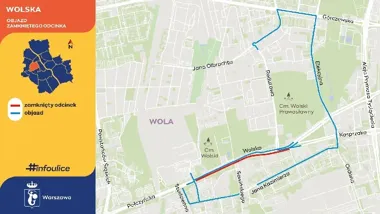 Weekendowa wymiana asfaltu na Wolskiej. Jedna jezdnia będzie zamknięta