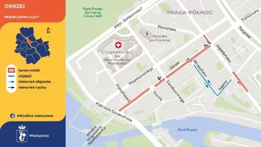 Okrzei zwężona i z zakazem parkowania. Nadchodzą kolejne zmiany
